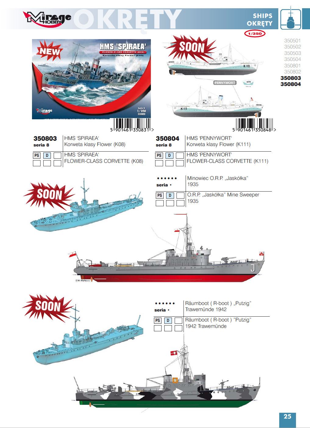 Mirage Hobby 2014 Catalog Page 27