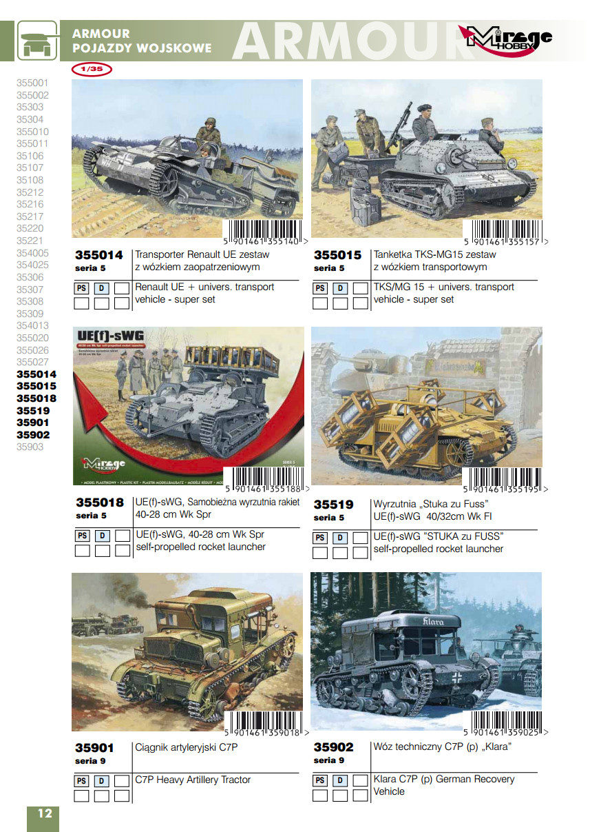Mirage Hobby 2015 Catalog Page 14