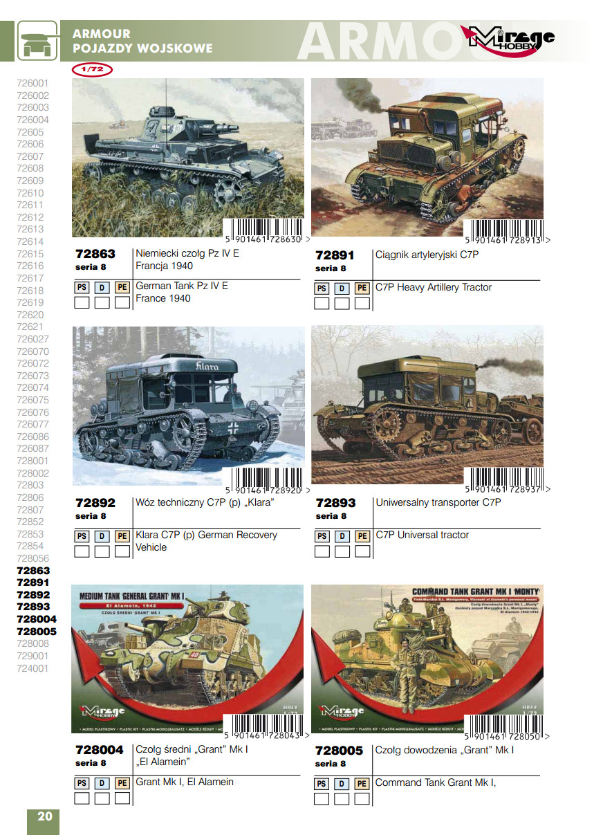 Mirage Hobby 2015 Catalog Page 22