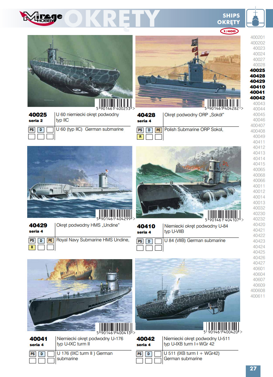 Mirage Hobby 2015 Catalog Page 29