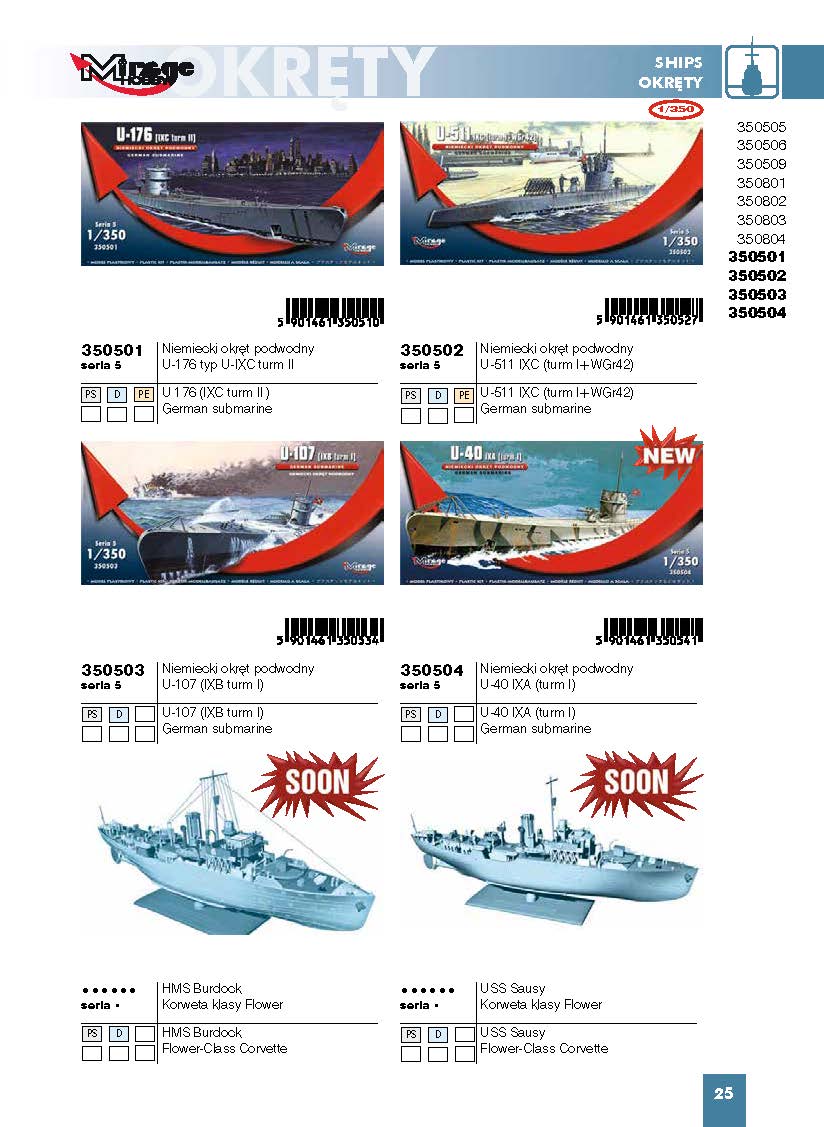 Mirage Hobby 2016 Catalog Page 28