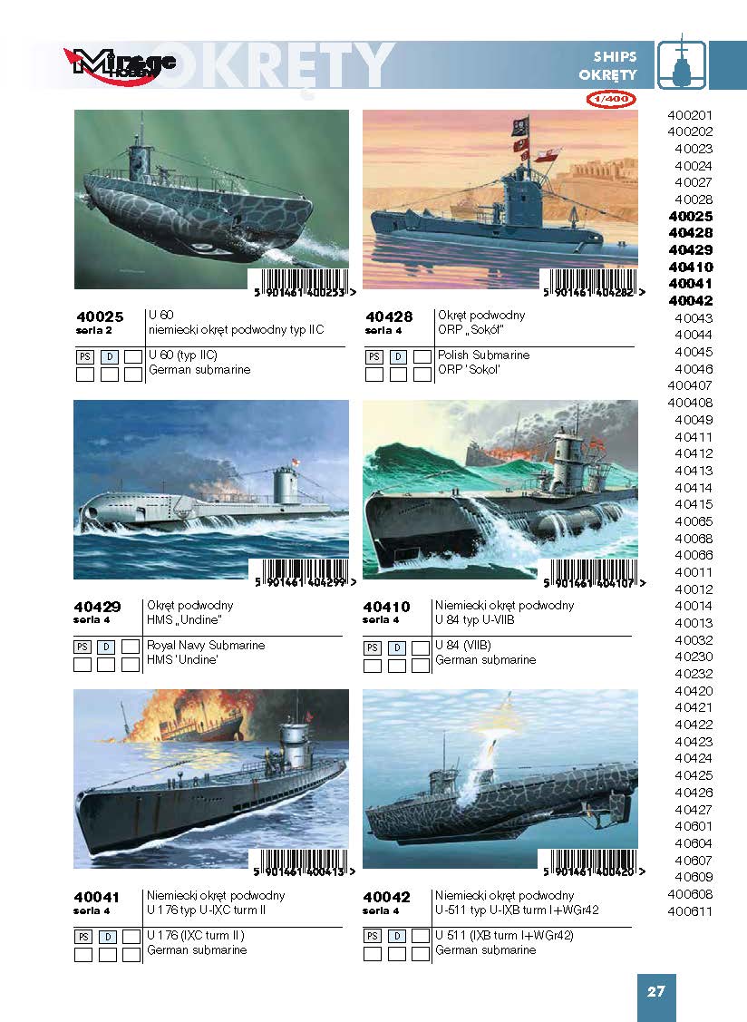 Mirage Hobby 2016 Catalog Page 30