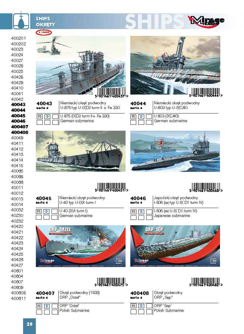 Mirage Hobby 2016 Catalog Page 31