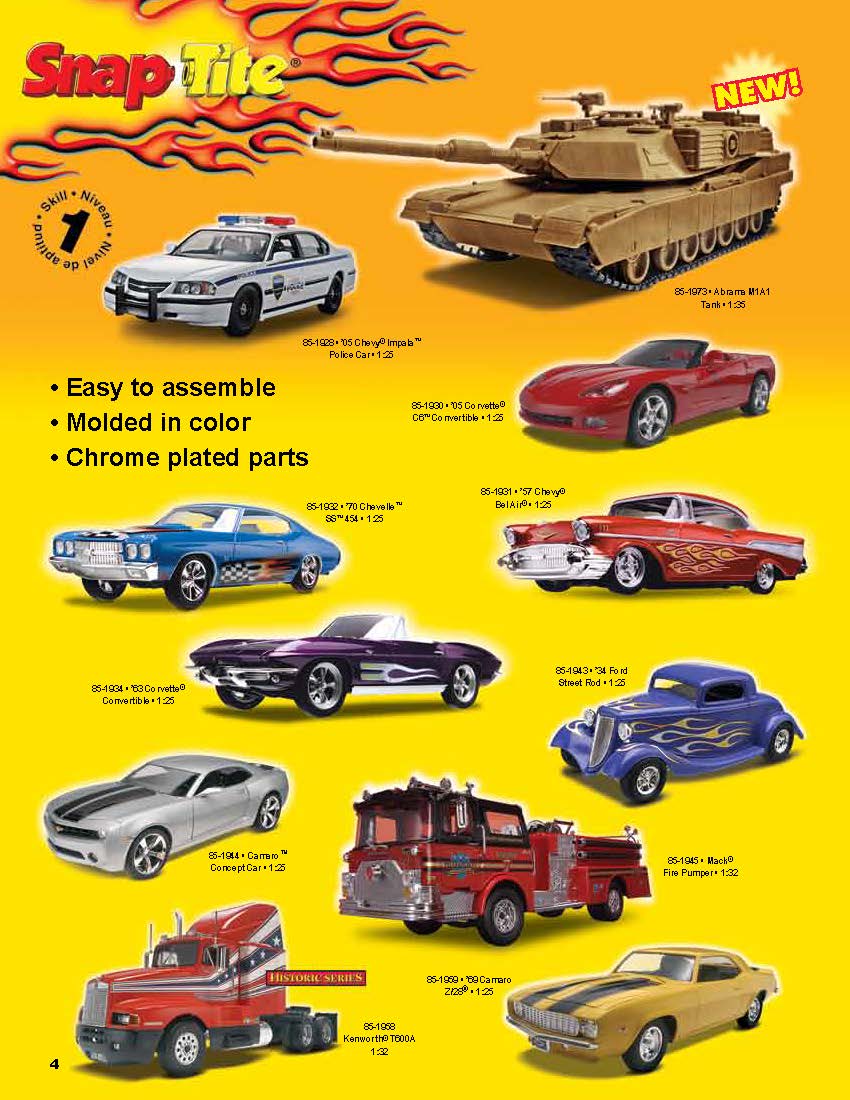 Revell 2013 Catalog Page 5