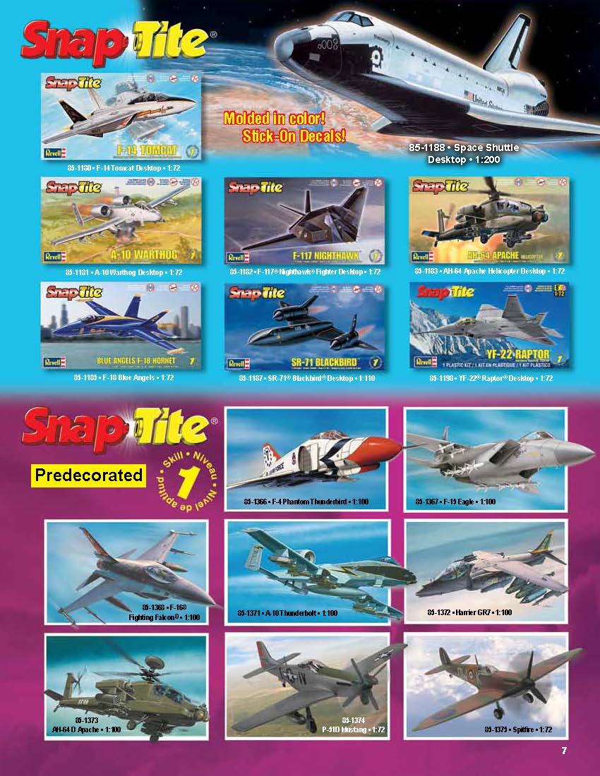 Revell 2013 Catalog Page 8