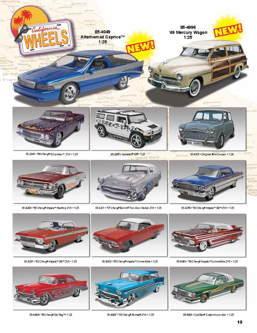 Revell 2013 Catalog Page 16