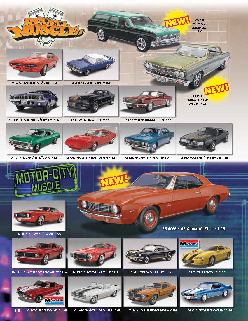 Revell 2013 Catalog Page 17