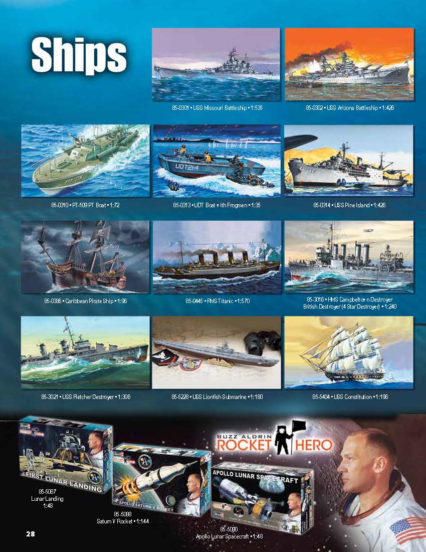 Revell 2013 Catalog Page 29