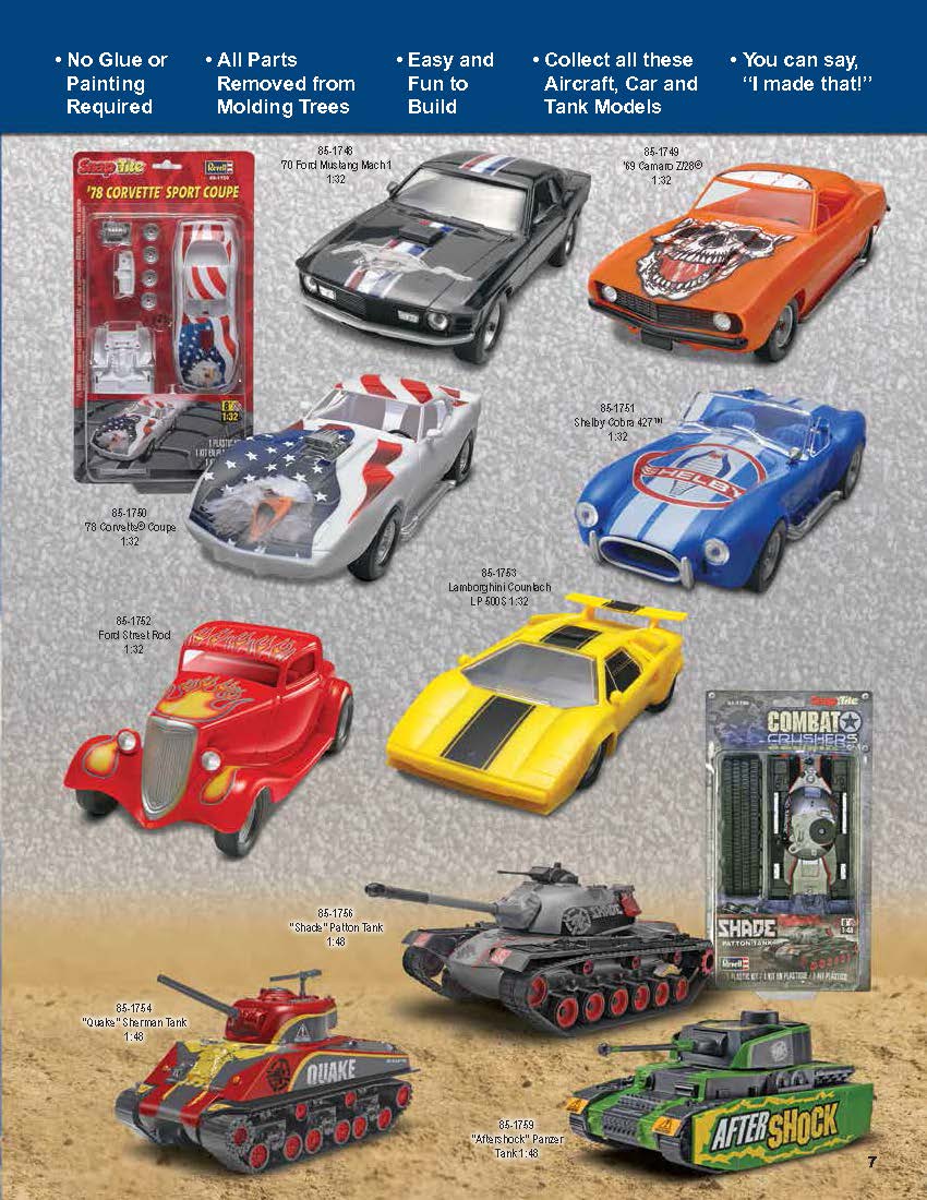 Revell 2014 Catalog Page 8