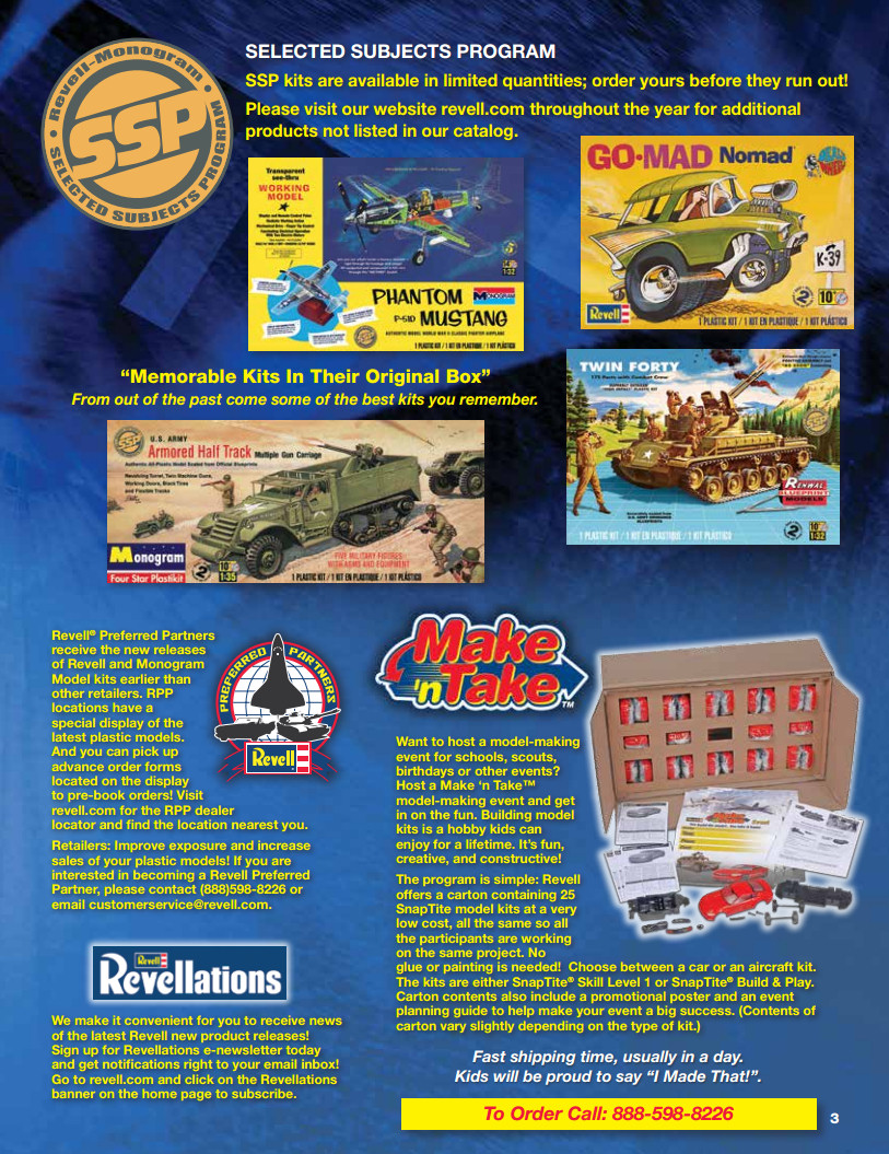 Revell 2015 Catalog Page 3