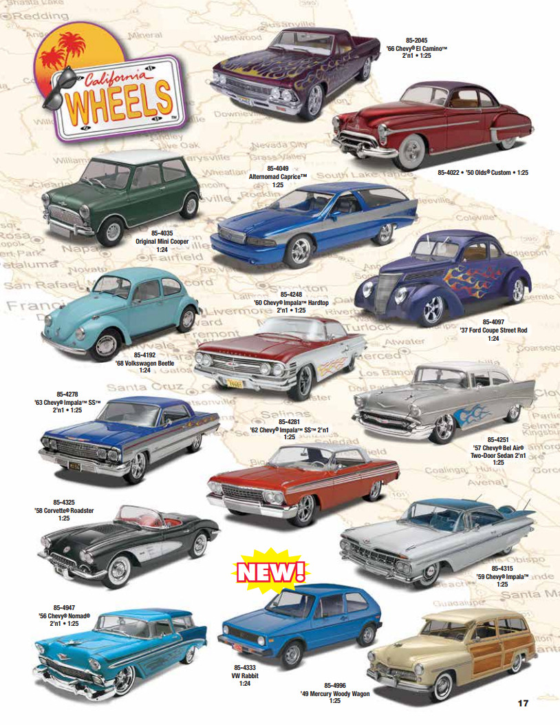 Revell 2015 Catalog Page 17