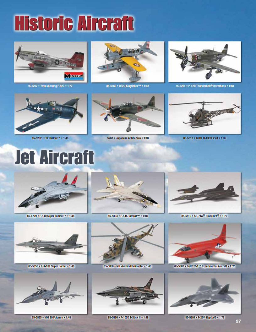 Revell 2015 Catalog Page 27