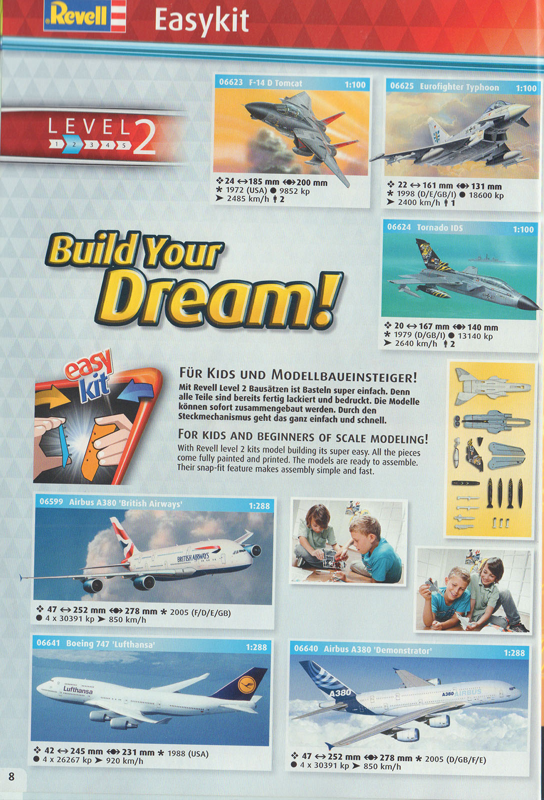 Revell 2017 Catalog Page 8