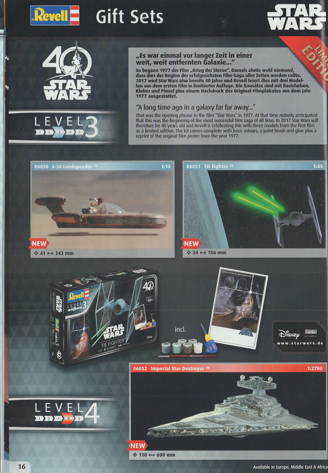 Revell 2017 Catalog Page 16
