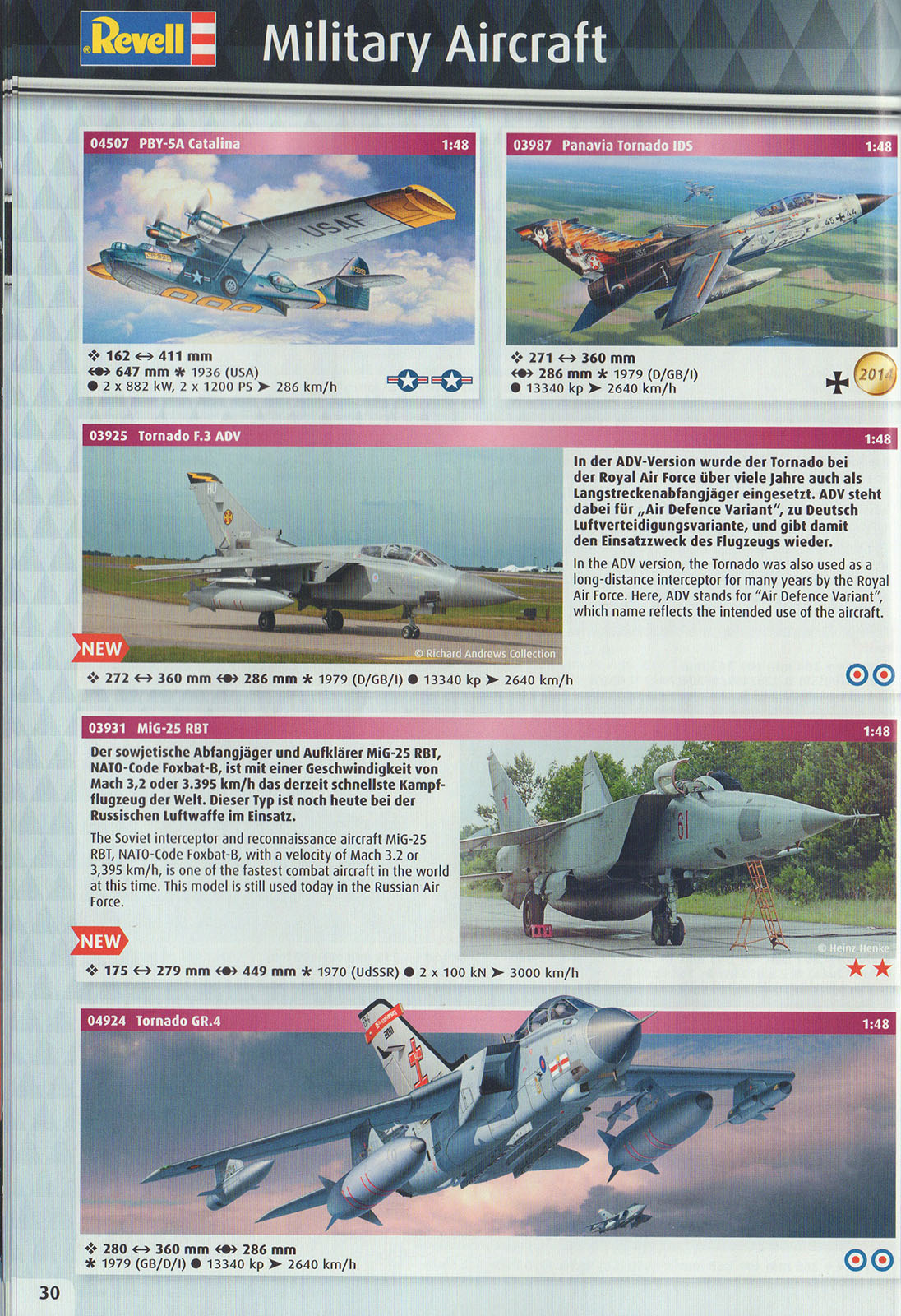 Revell 2017 Catalog Page 030