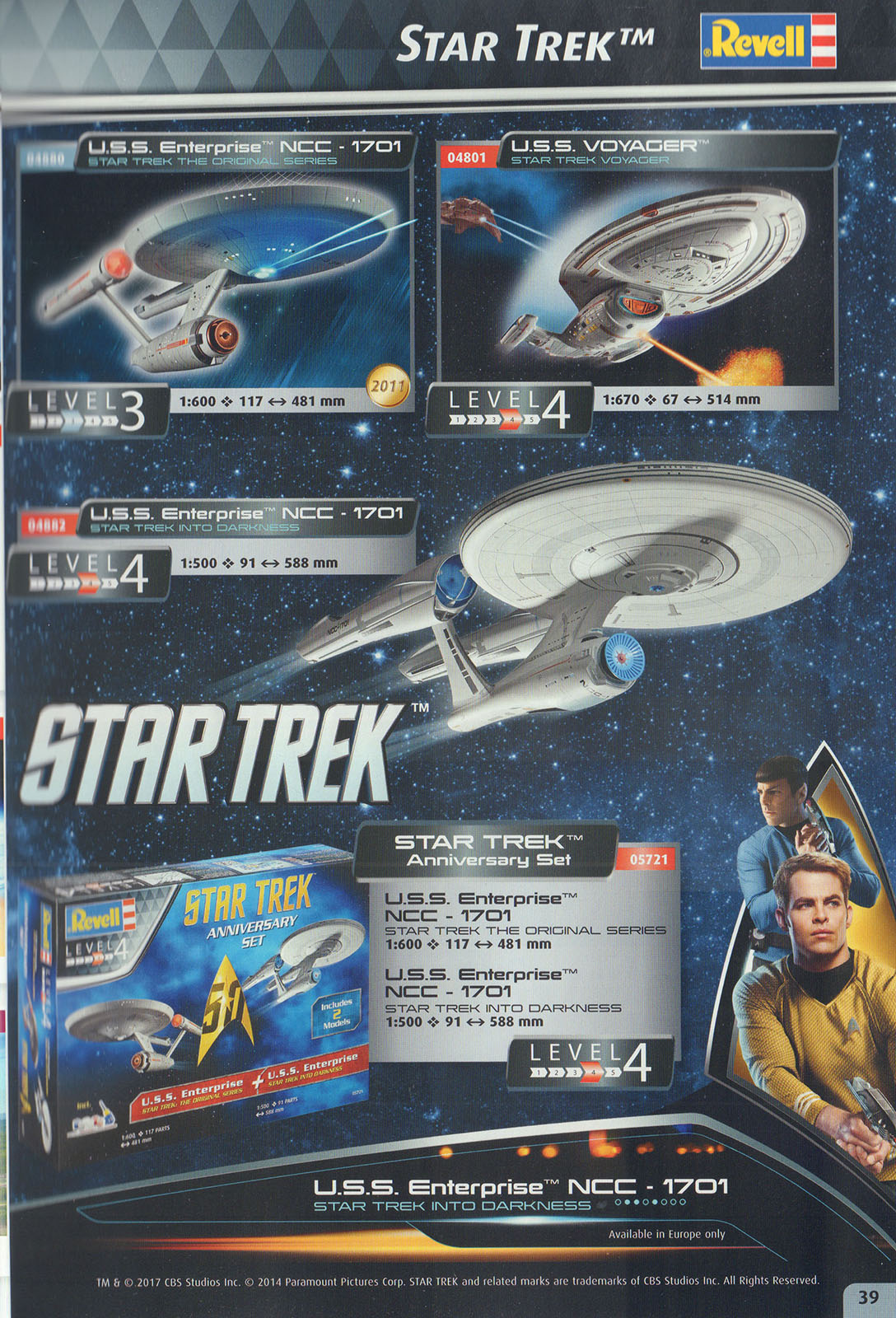 Revell 2017 Catalog Page 039
