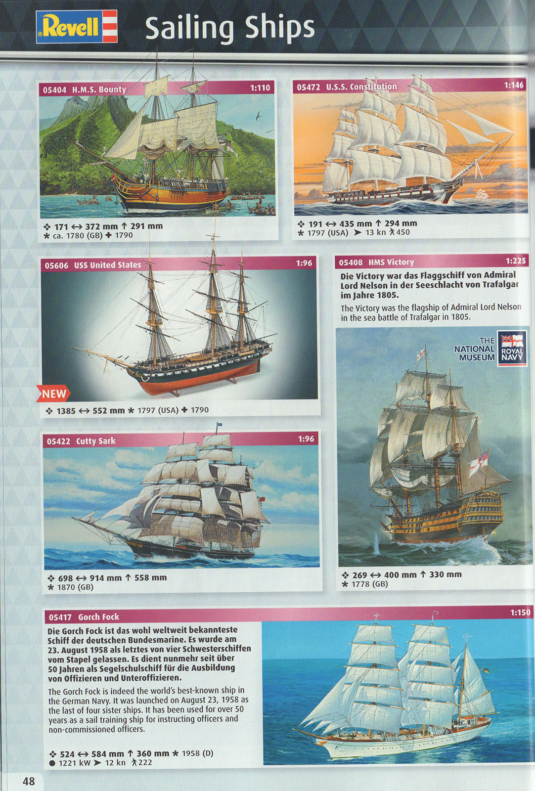 Revell 2017 Catalog Page 48