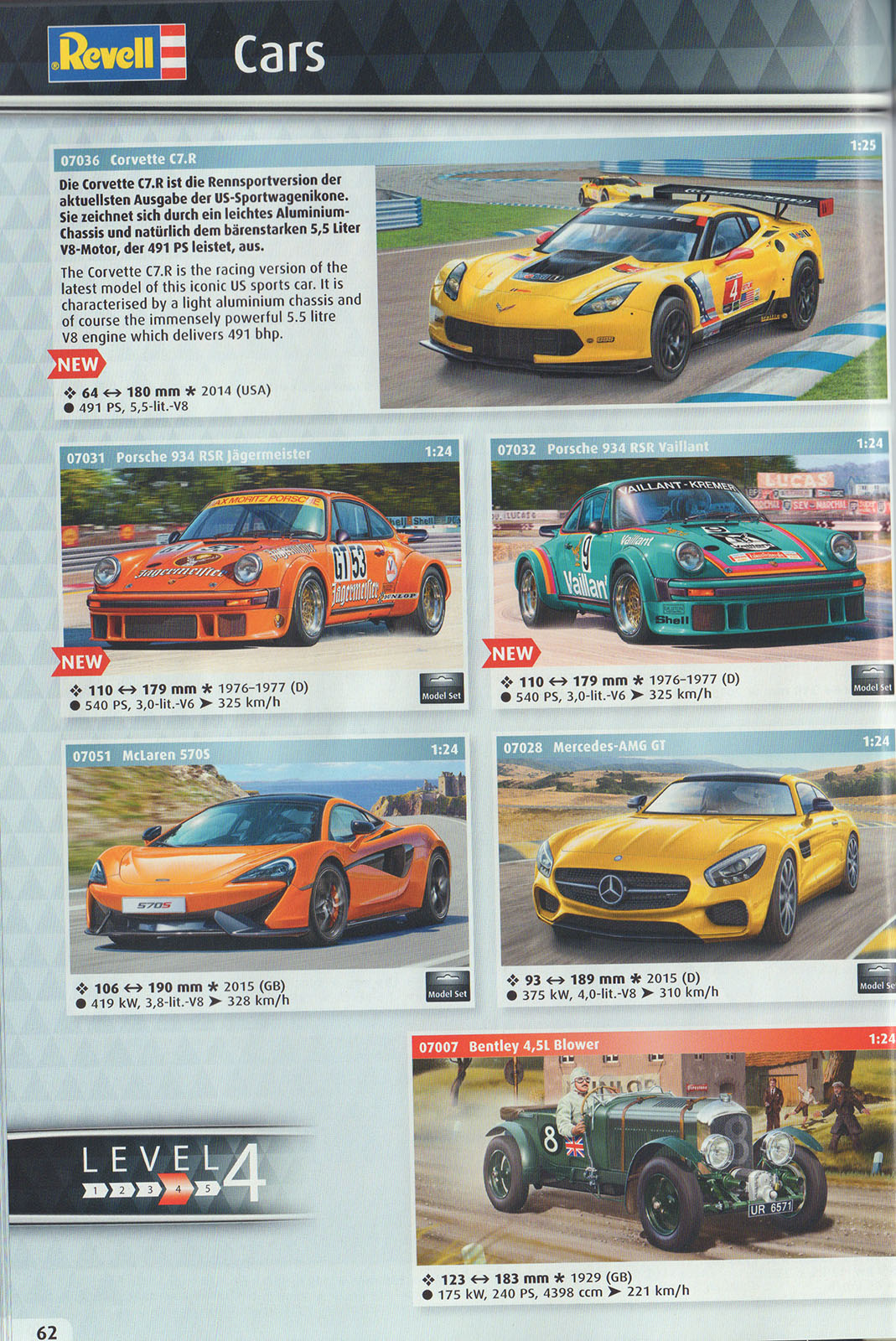 Revell 2017 Catalog Page 62