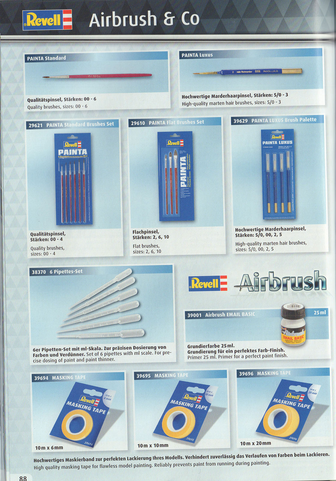 Revell 2017 Catalog Page 88