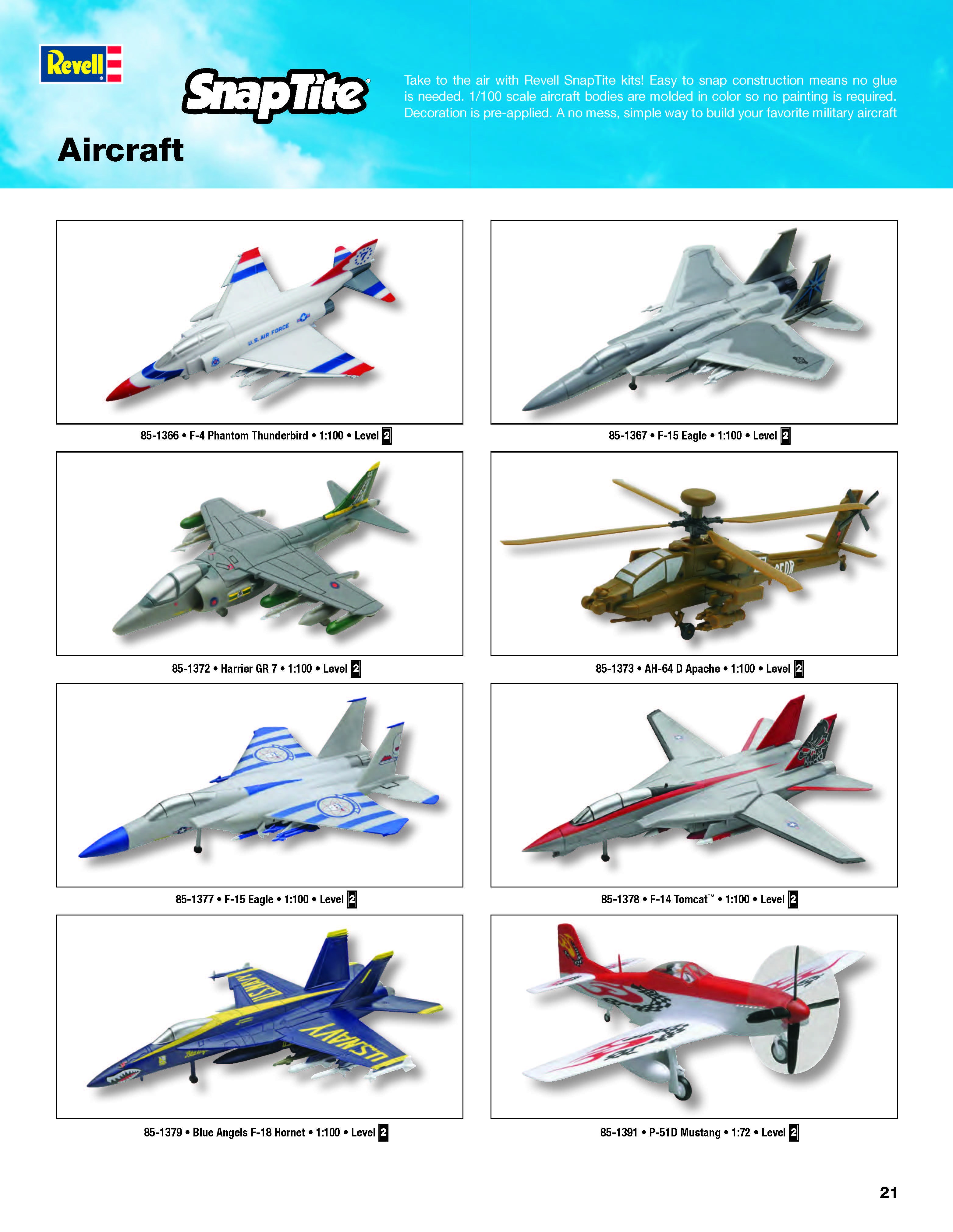 Revell/USA 2017 Catalog Page 21