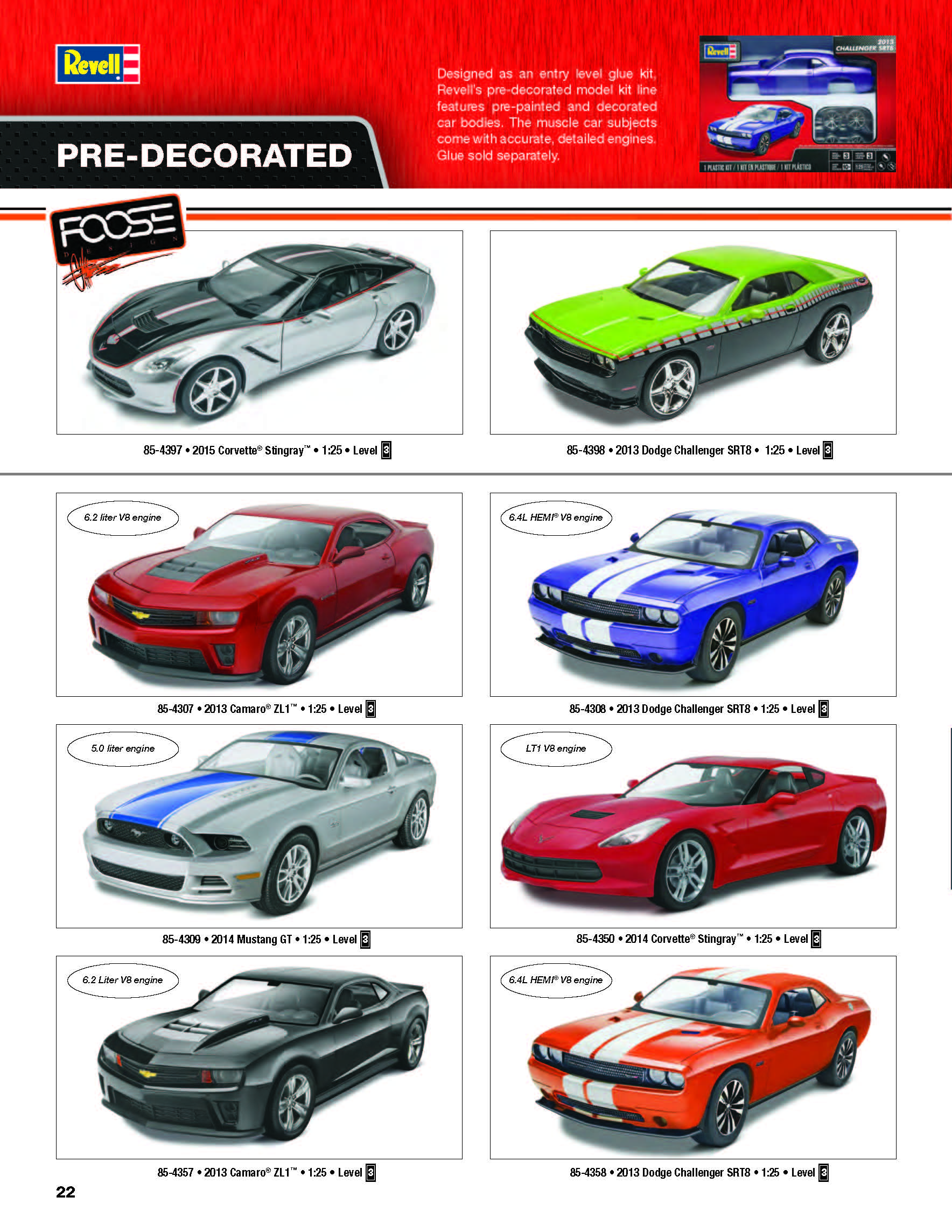 Revell/USA 2017 Catalog Page 22