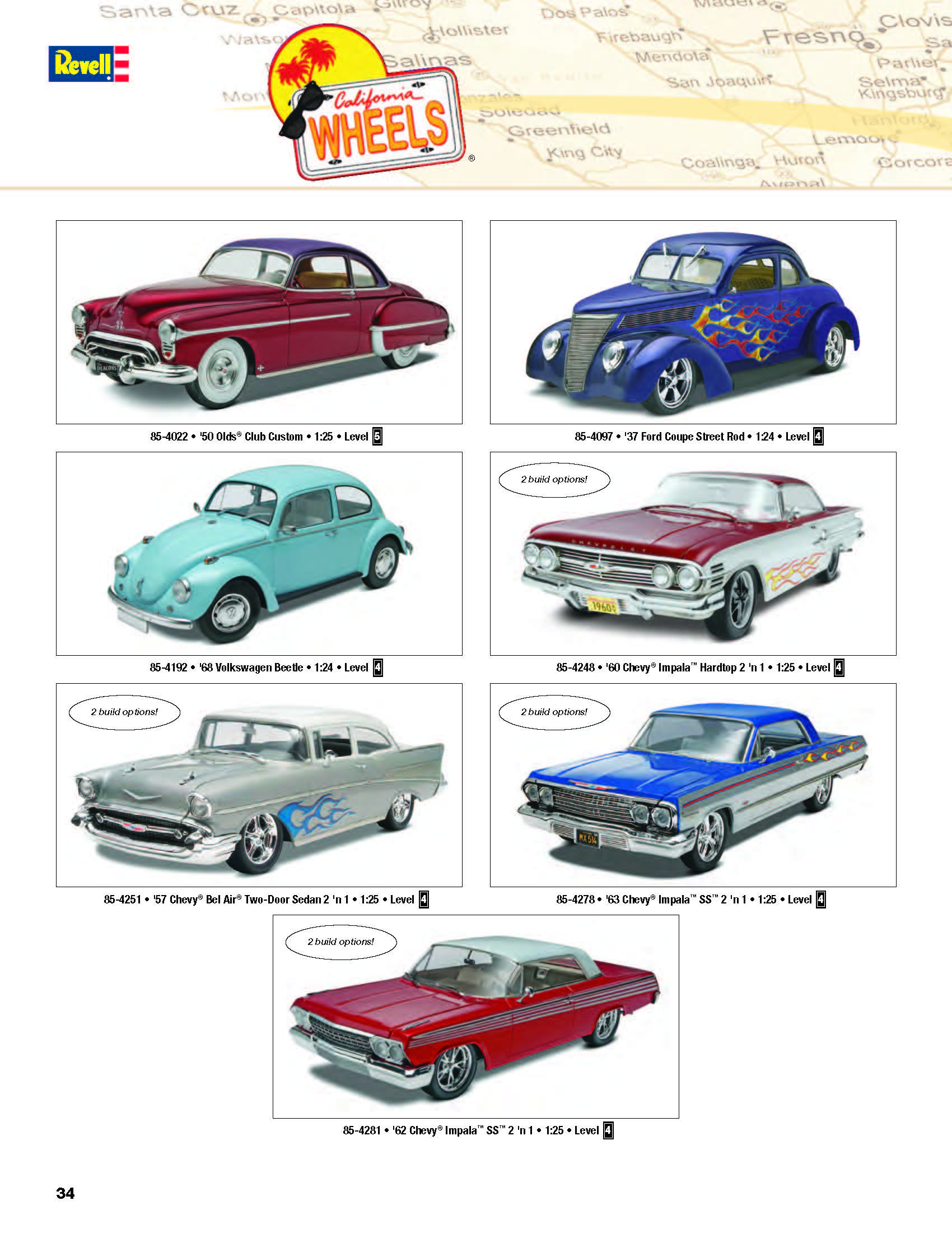 Revell/USA 2017 Catalog Page 034