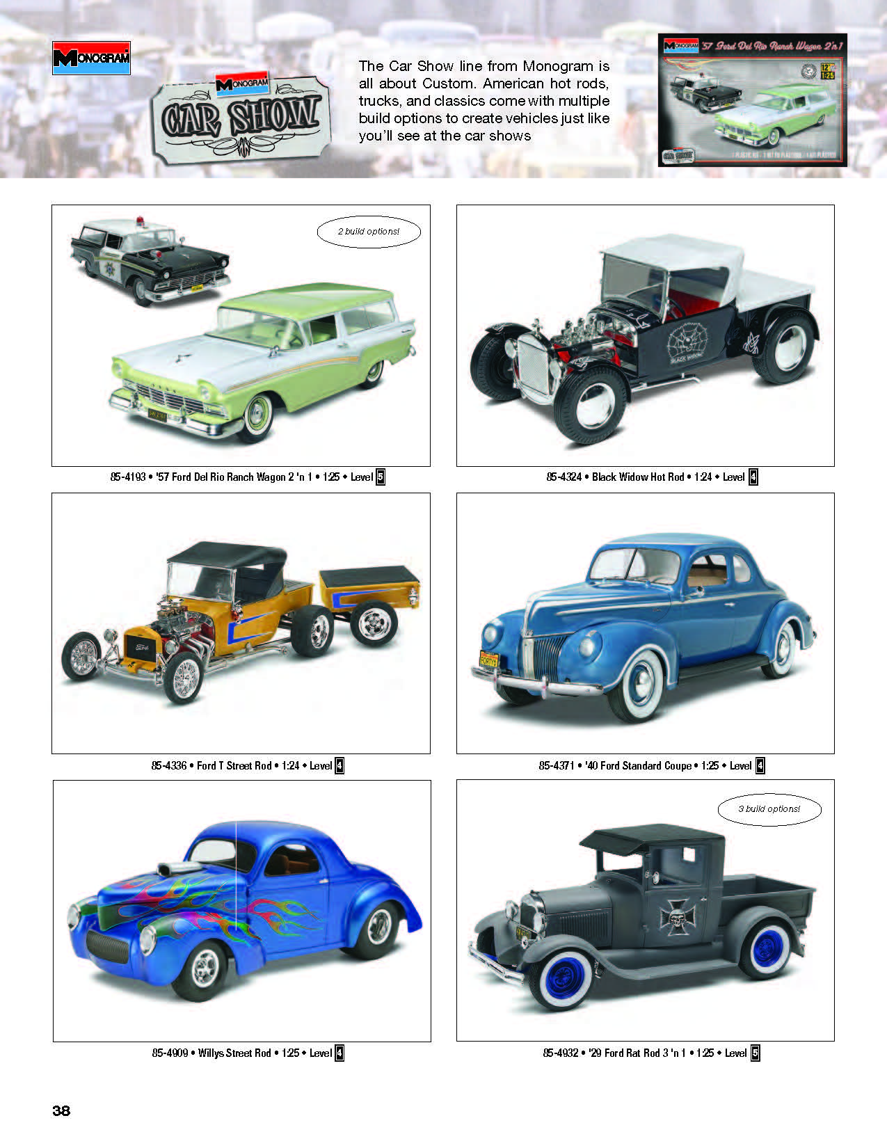 Revell/USA 2017 Catalog Page 038