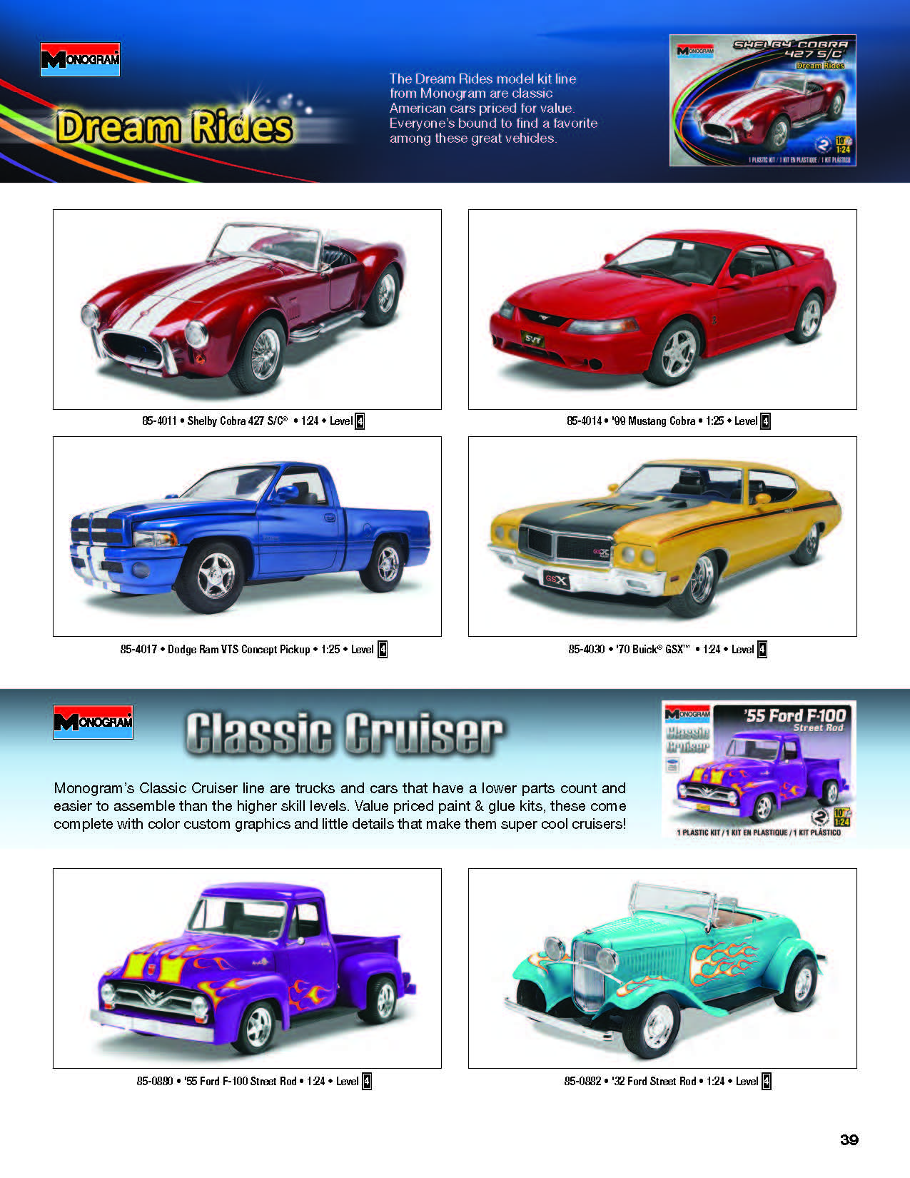 Revell/USA 2017 Catalog Page 039