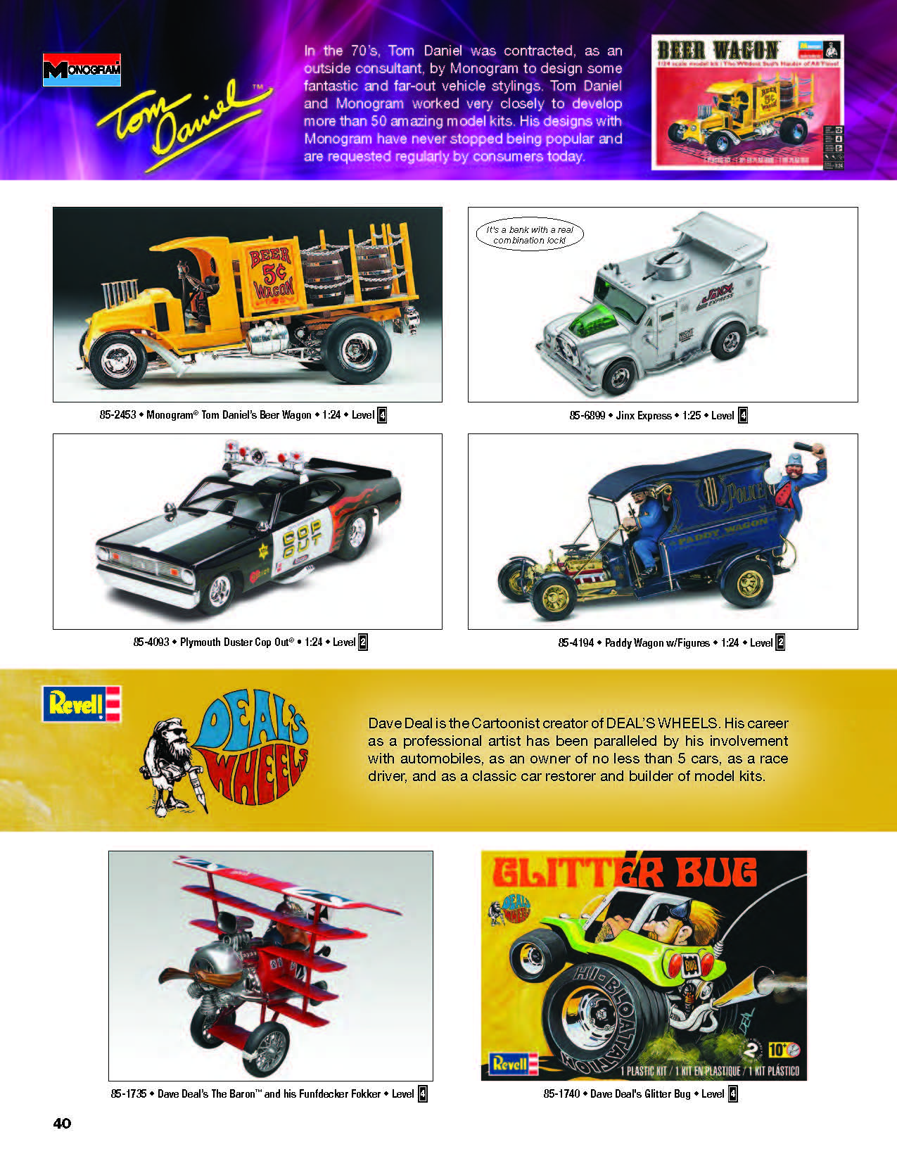Revell/USA 2017 Catalog Page 40