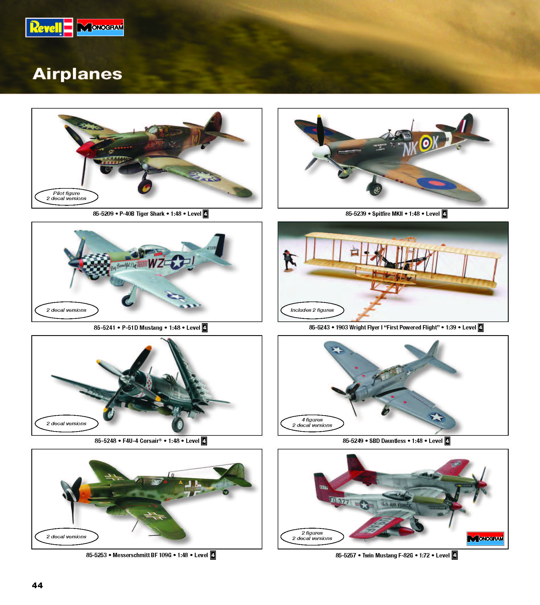 Revell/USA 2017 Catalog Page 44