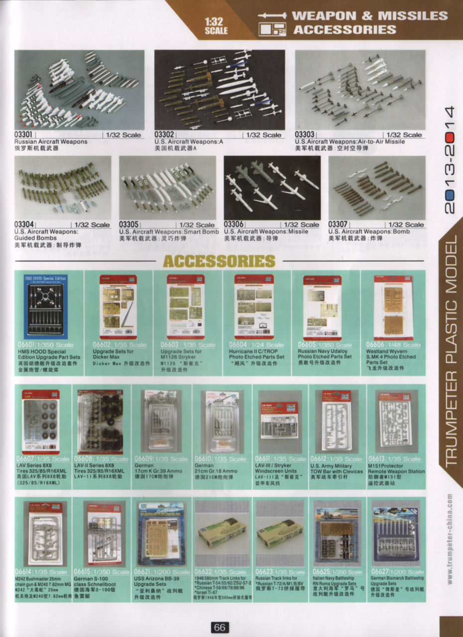 Trumpeter 2013/2014 Catalog Page 69