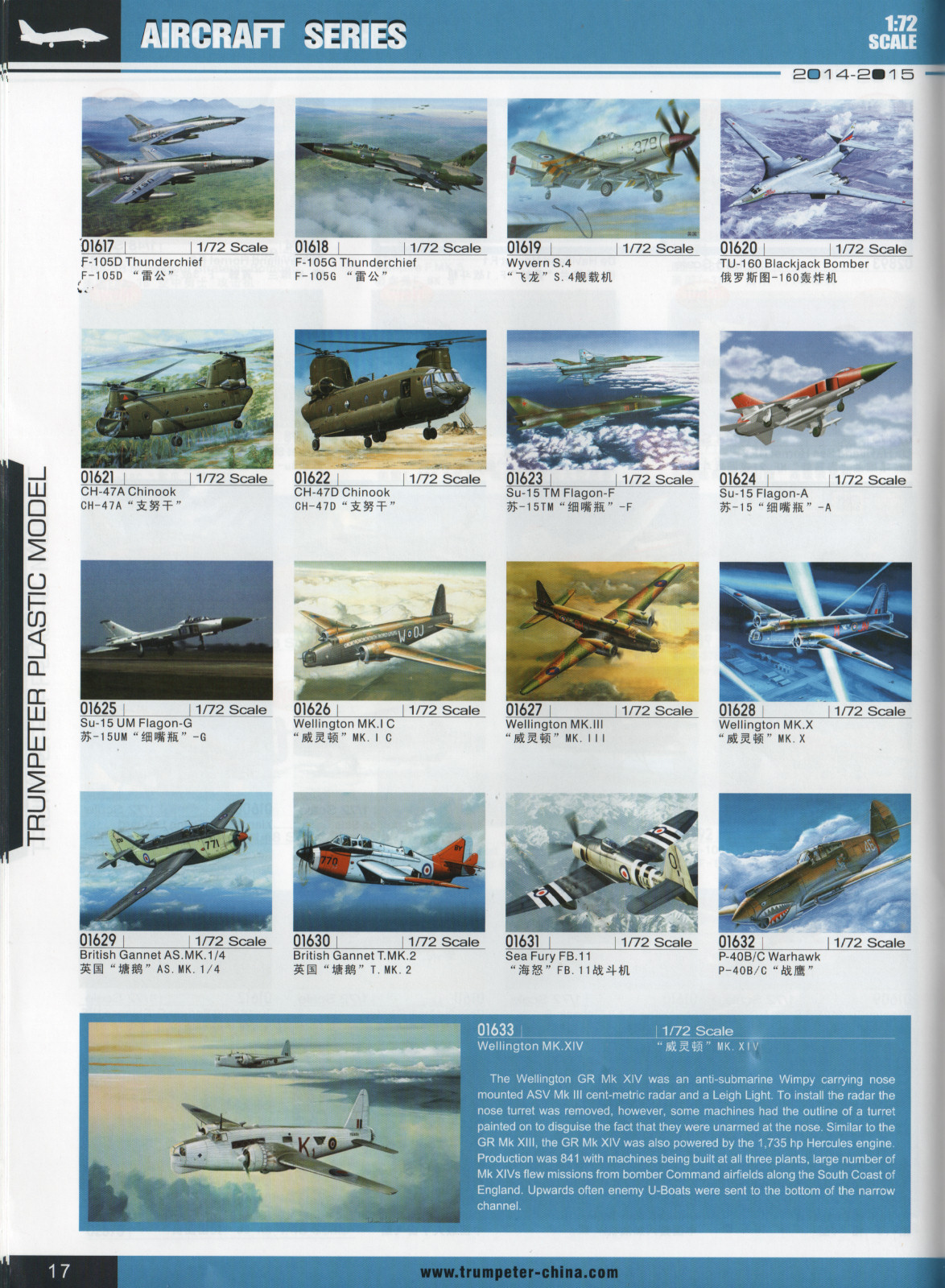 Trumpeter 2014/2015 Catalog Page 20
