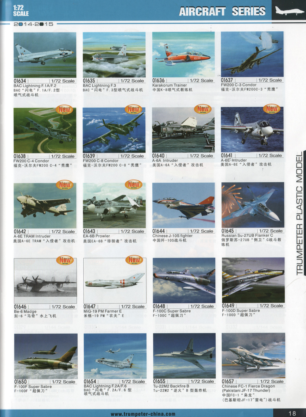 Trumpeter 2014/2015 Catalog Page 21