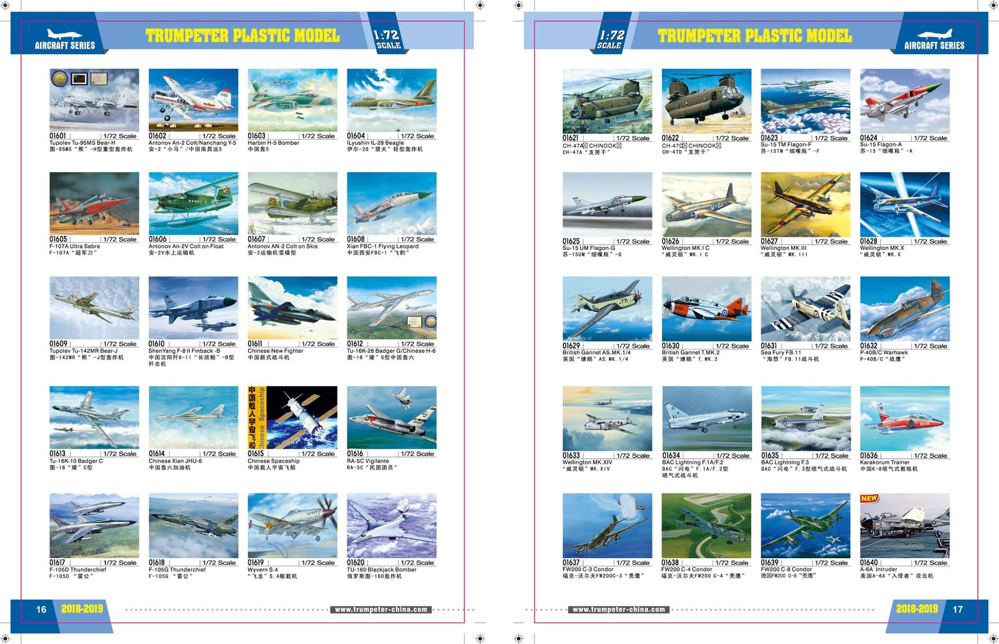 Trumpeter 2018 Catalog Page 9