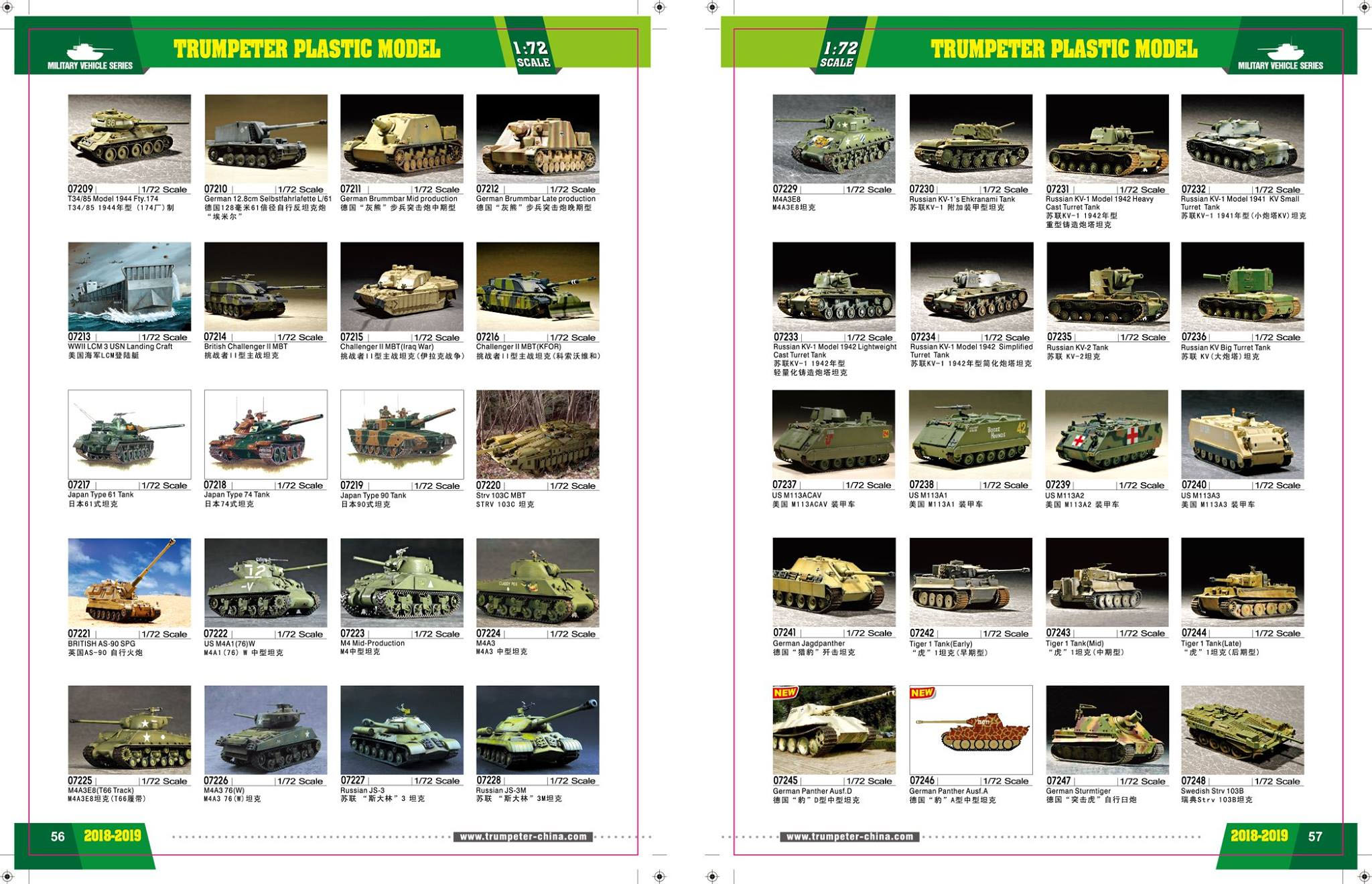 Trumpeter 2018 Catalog Page 29