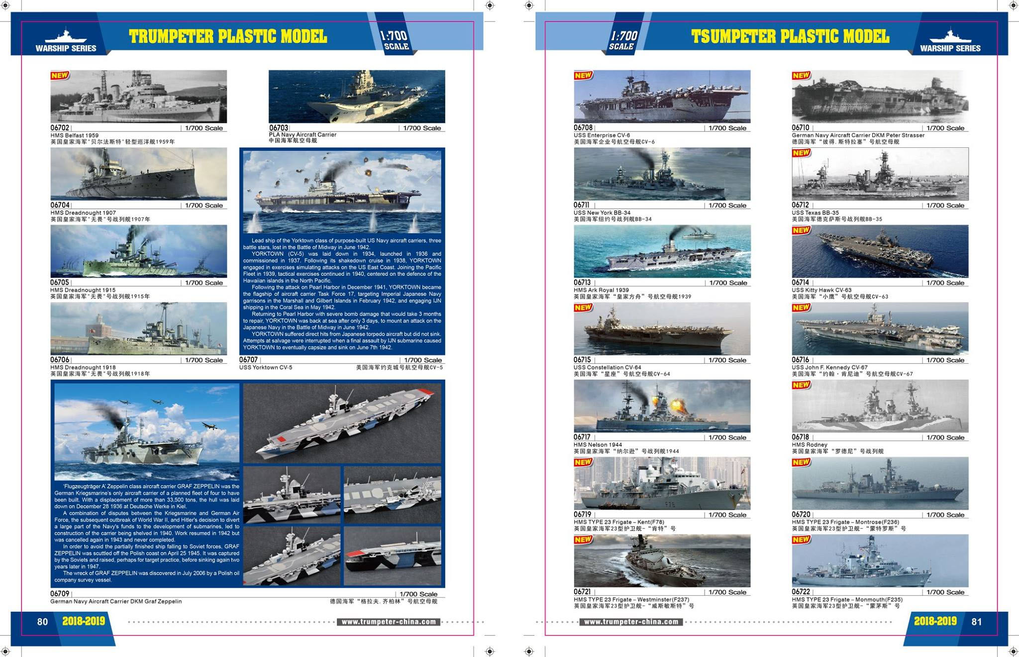 Trumpeter 2018 Catalog Page 41