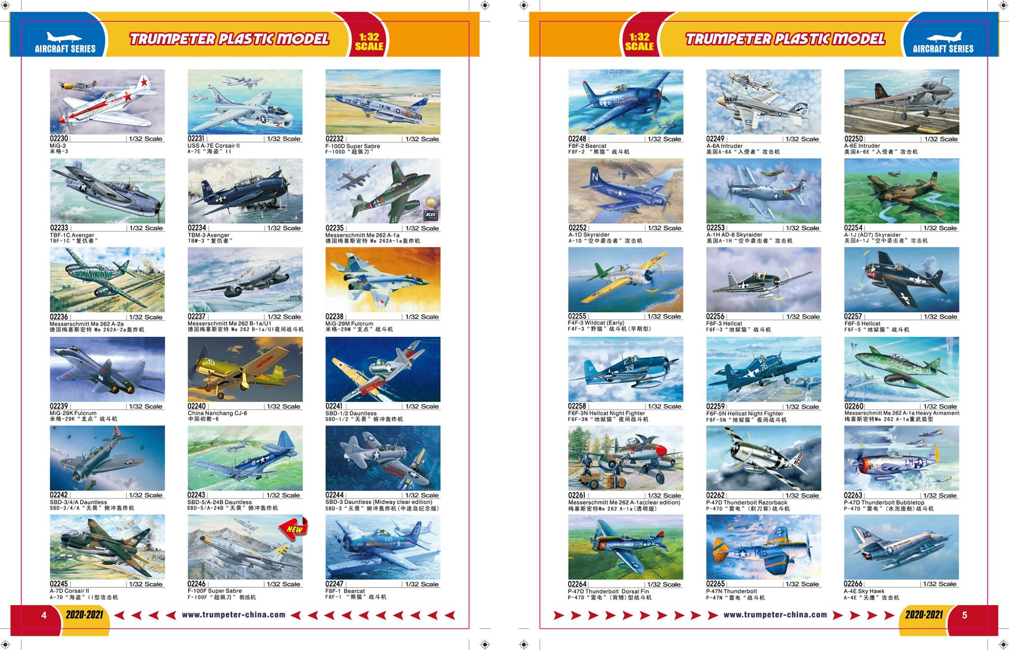 Trumpeter 2020 Catalog Page 1