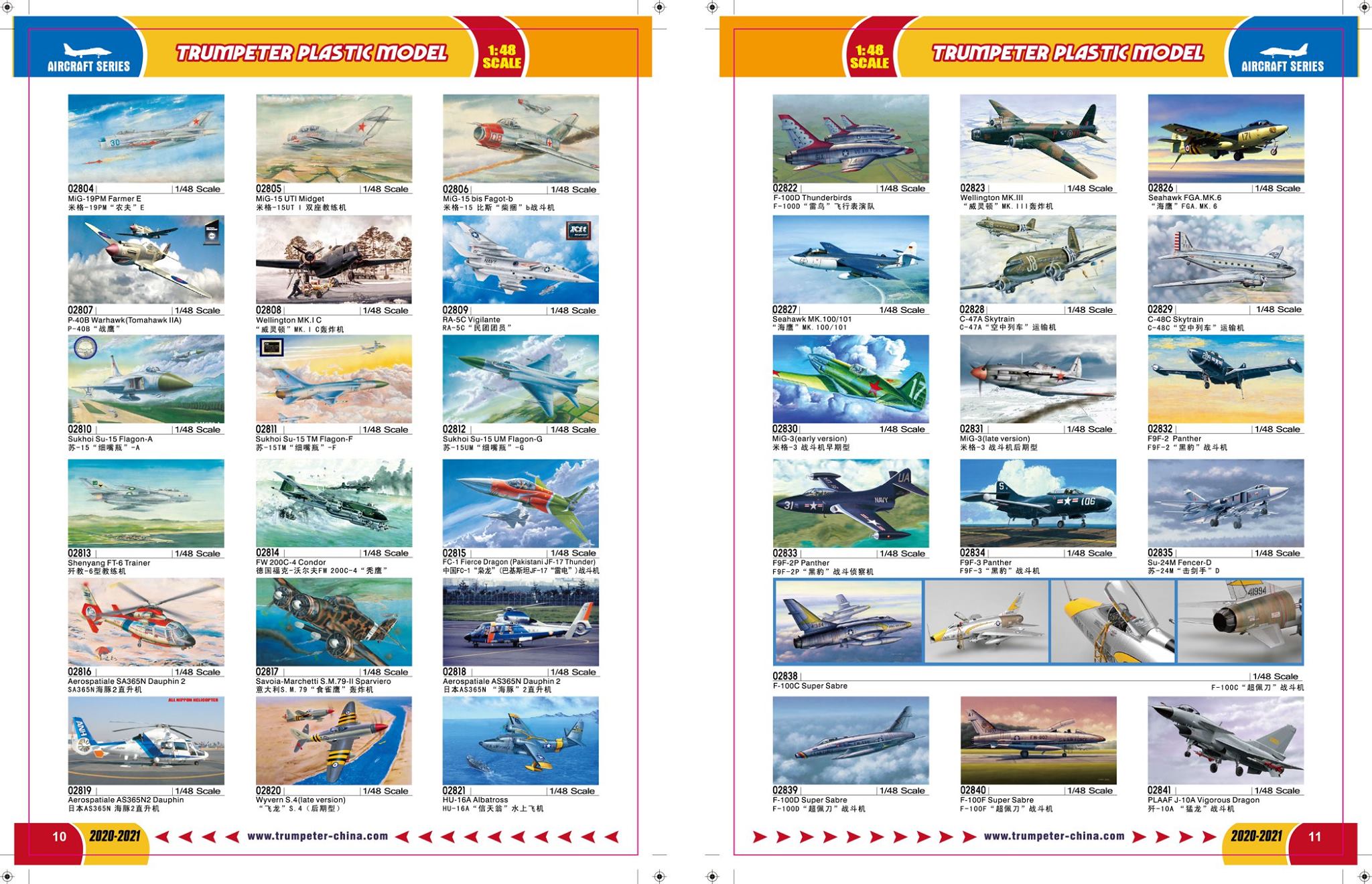 Trumpeter 2020 Catalog Page 7