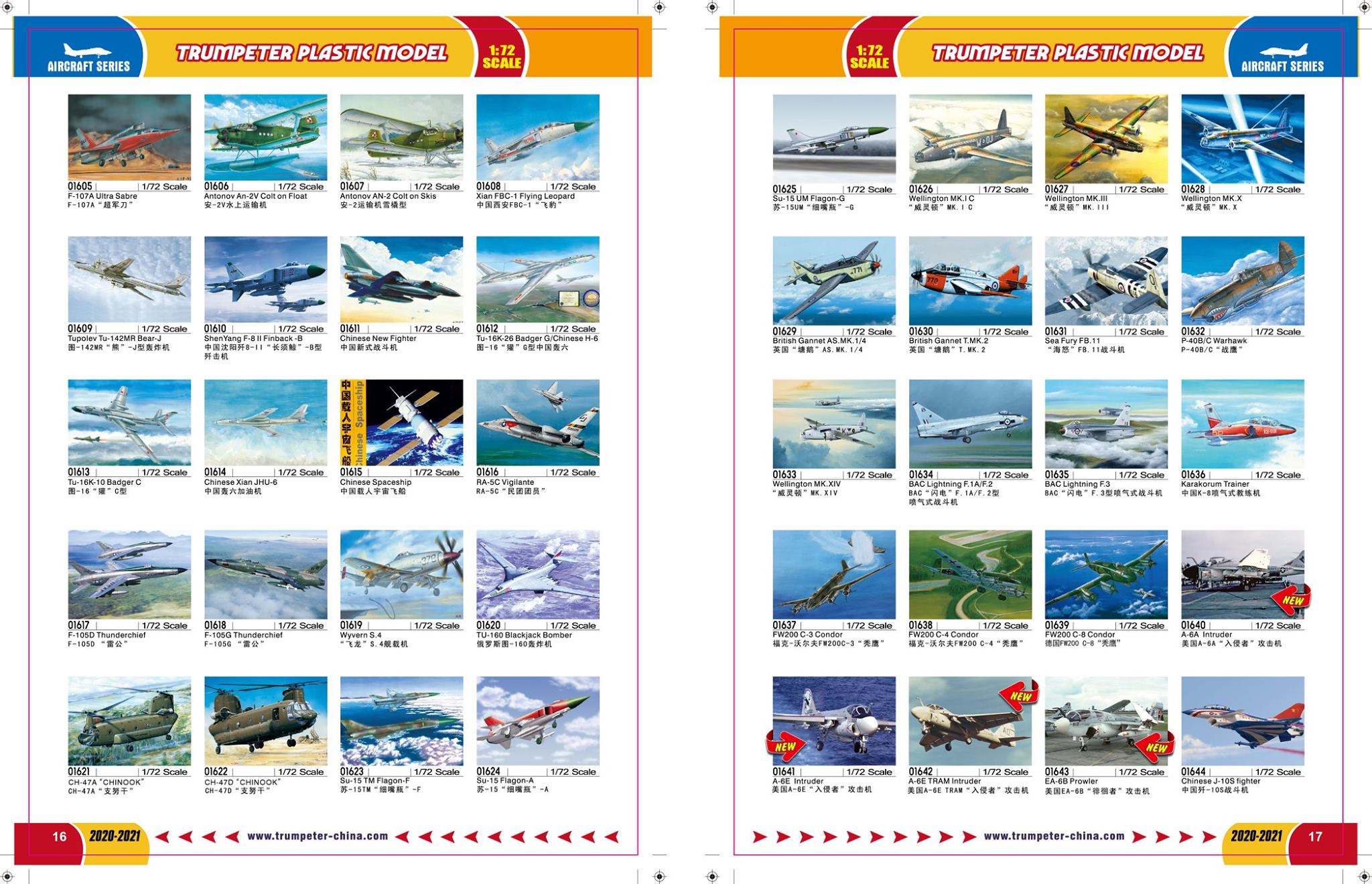 Trumpeter 2020 Catalog Page 10