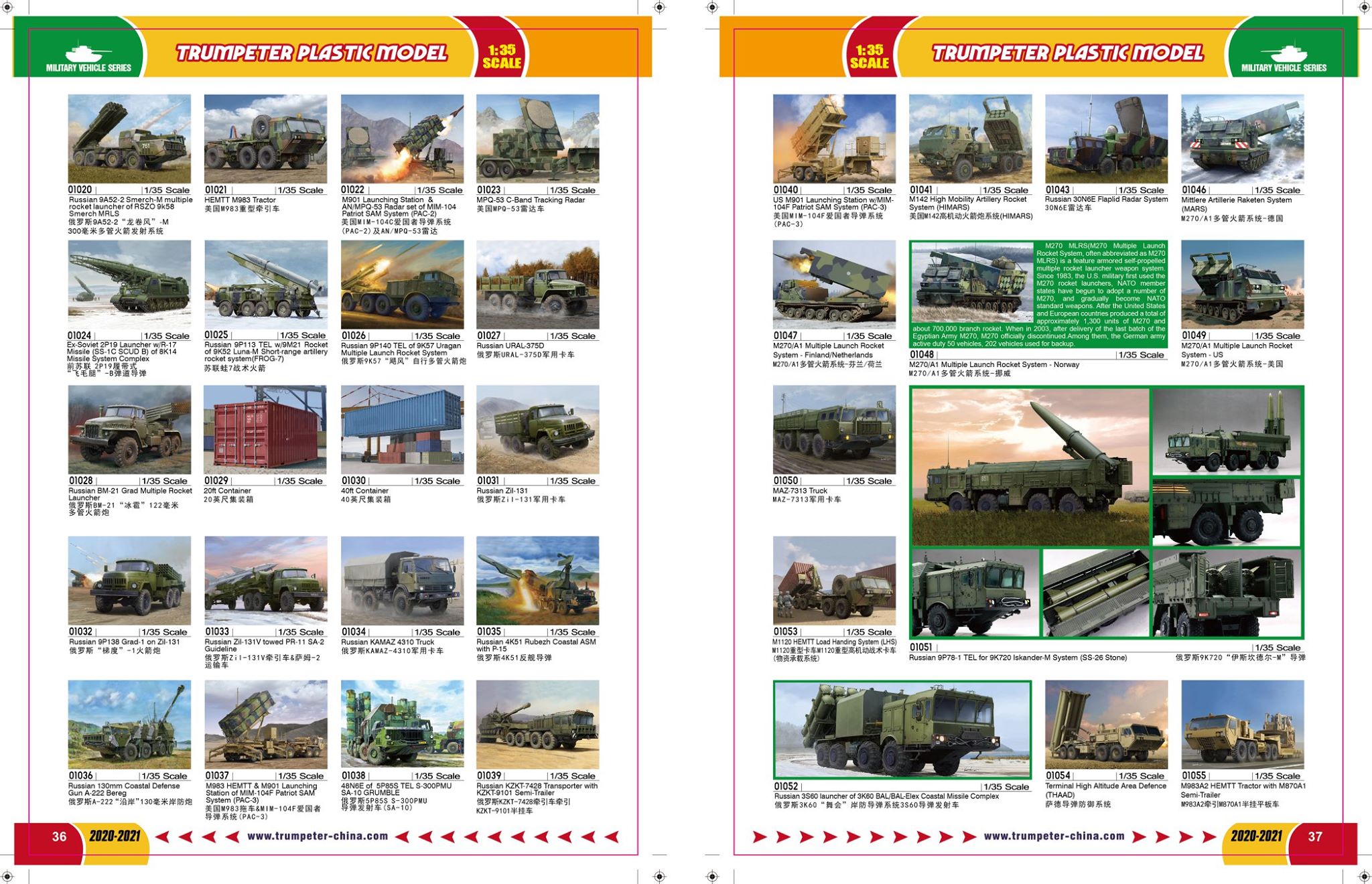 Trumpeter 2020 Catalog Page 20