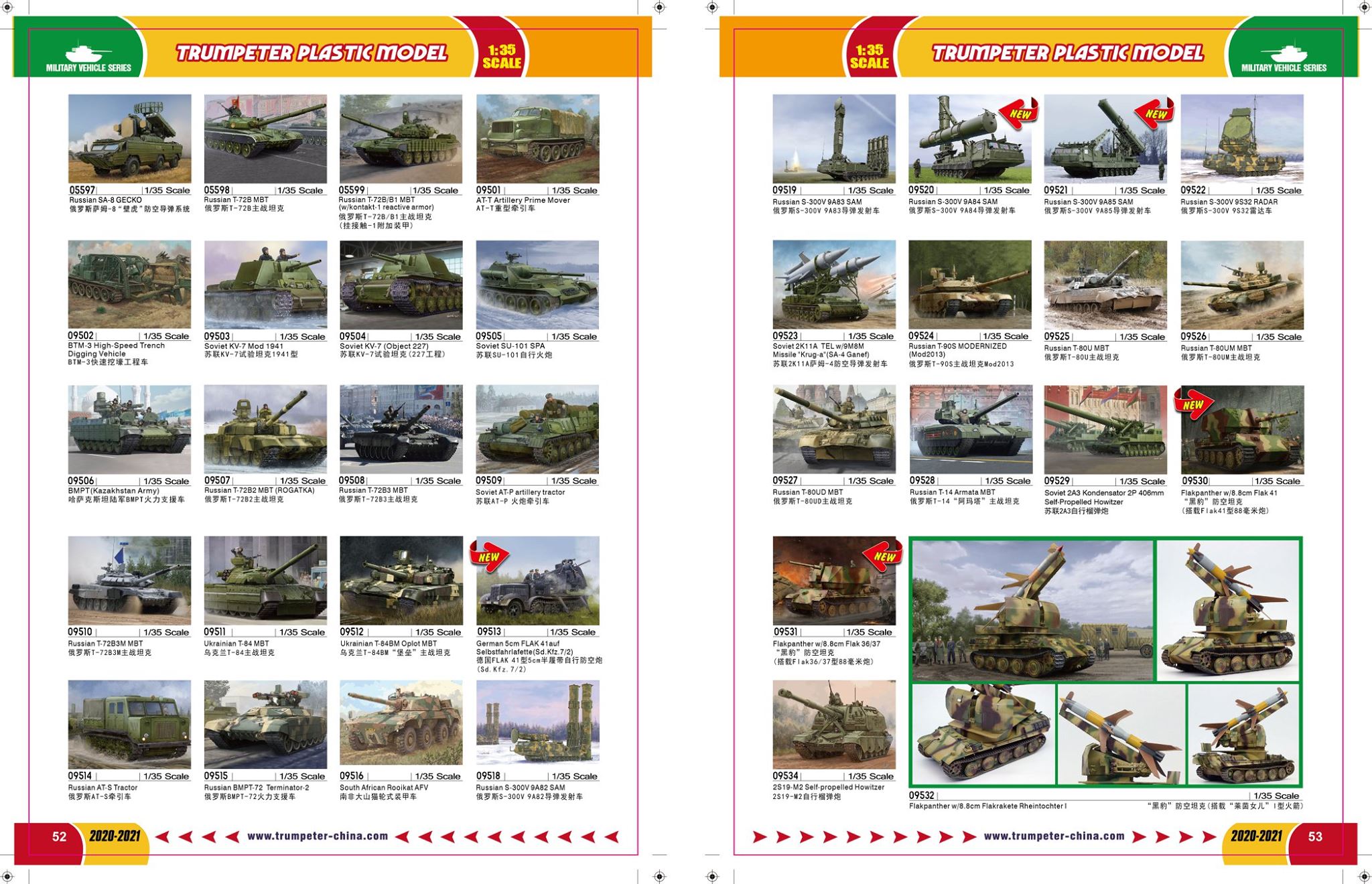 Trumpeter 2020 Catalog Page 28