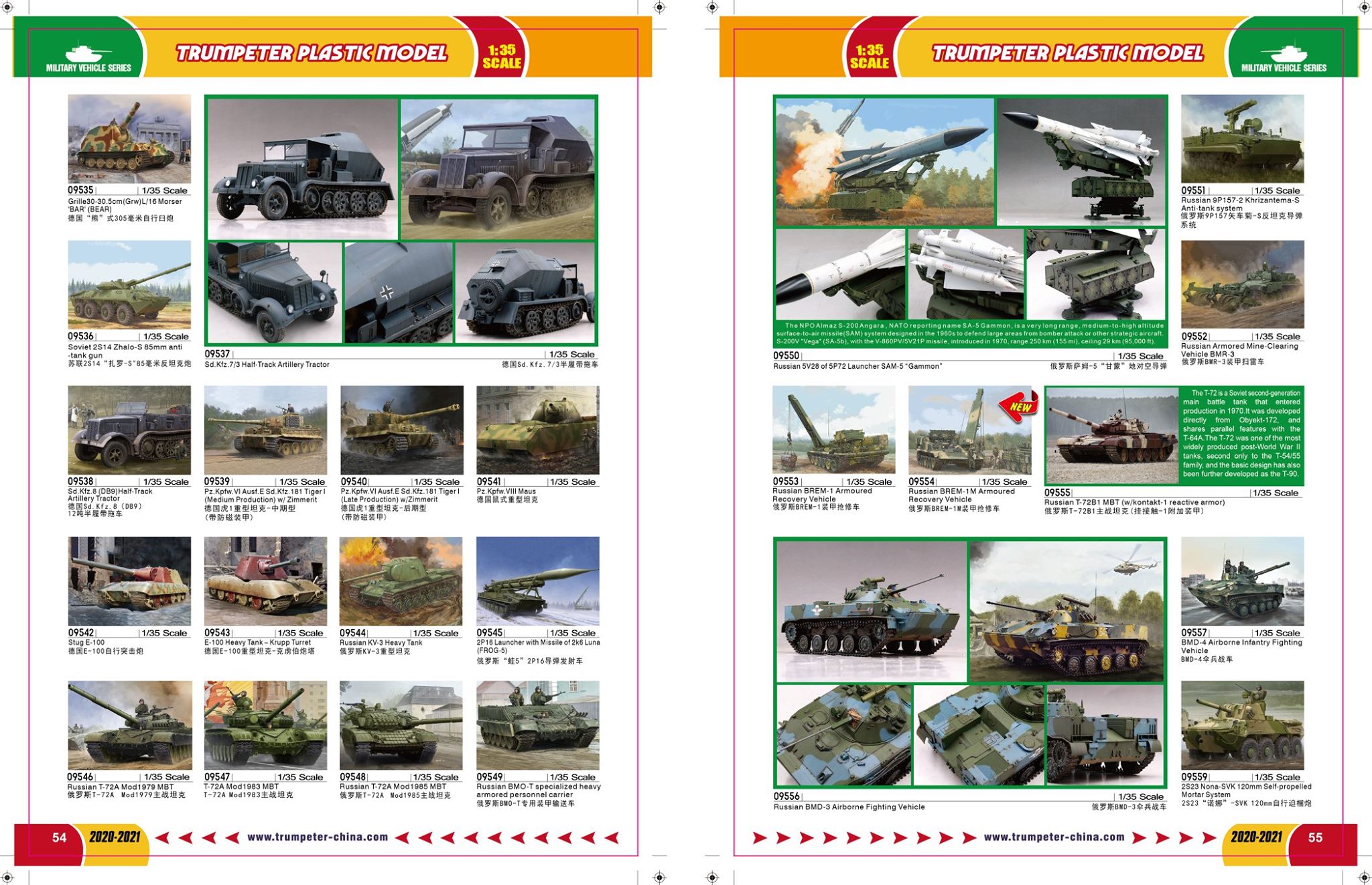 Trumpeter 2020 Catalog Page 29