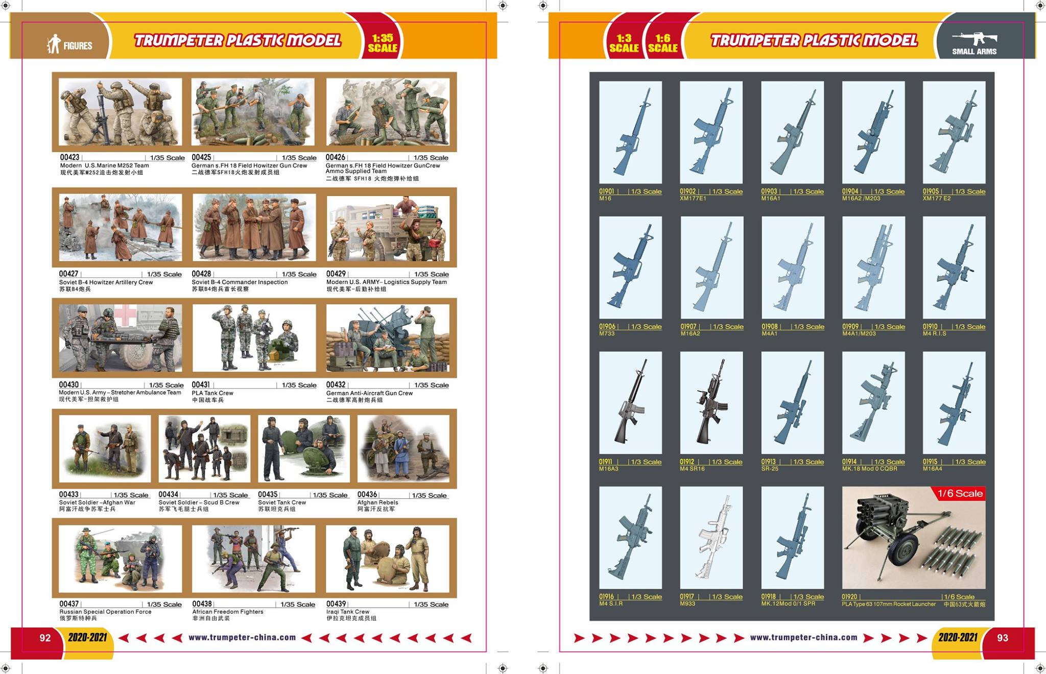 Trumpeter 2020 Catalog Page 48