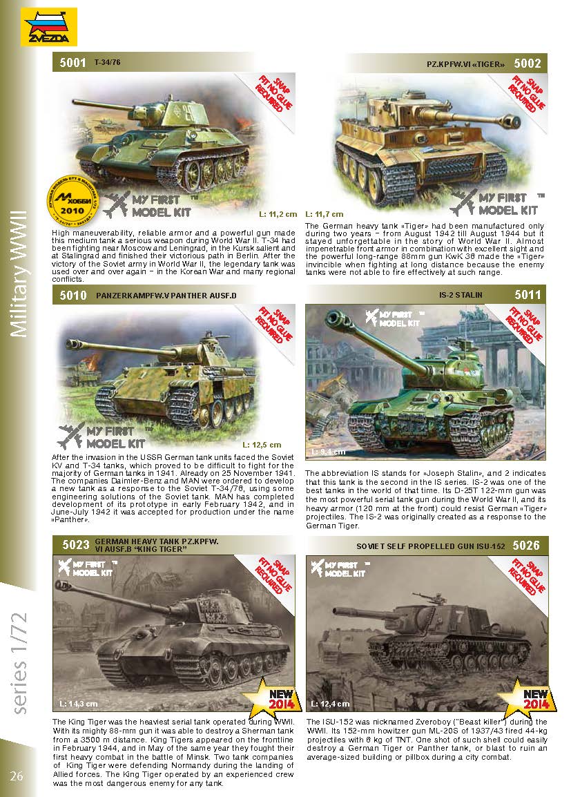 Zvezda 2014/2015 Catalog Page 26