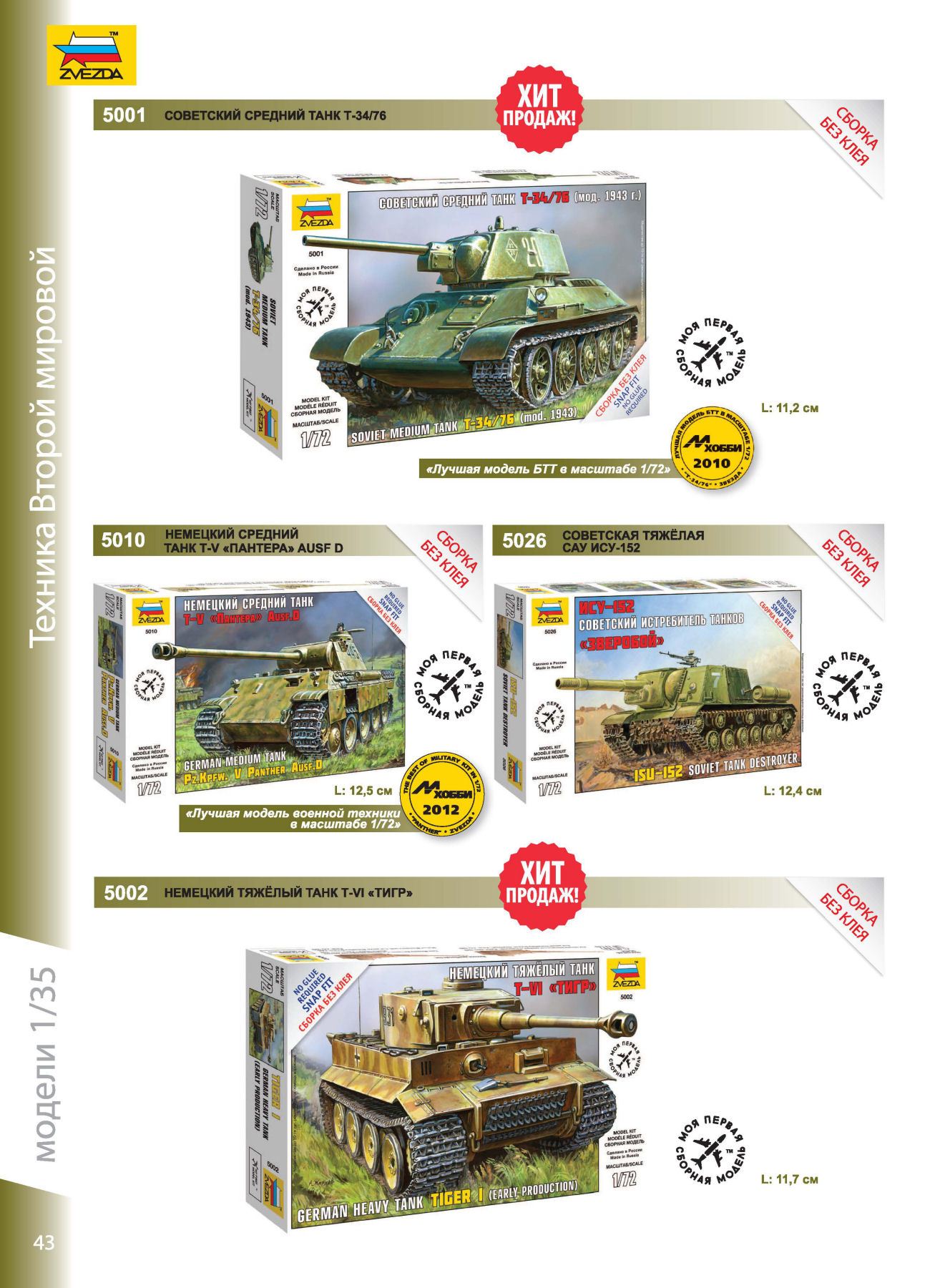 Zvezda 2016/2017 Catalog Page 42