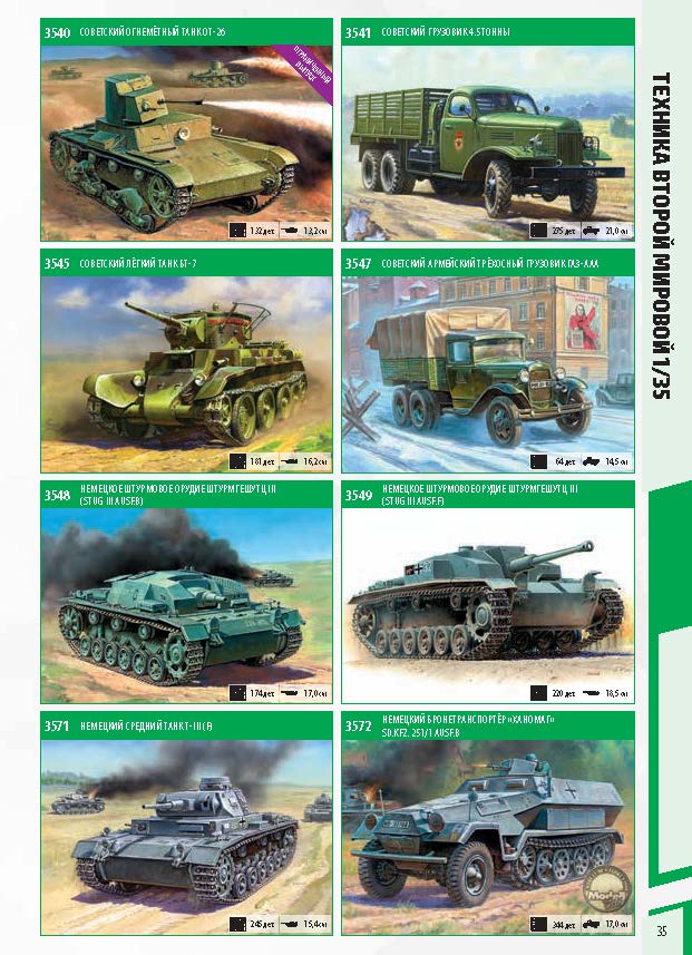 Zvezda 2018 Catalog Page 35