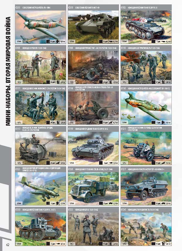 Zvezda 2018 Catalog Page 62