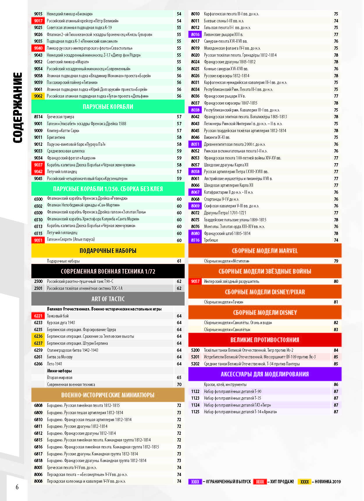 Zvezda 2020 Catalog Page 0
