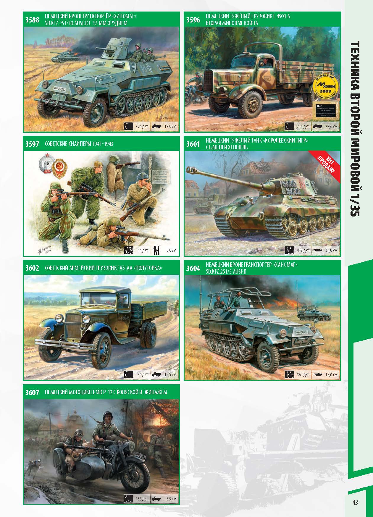 Zvezda 2020 Catalog Page 43