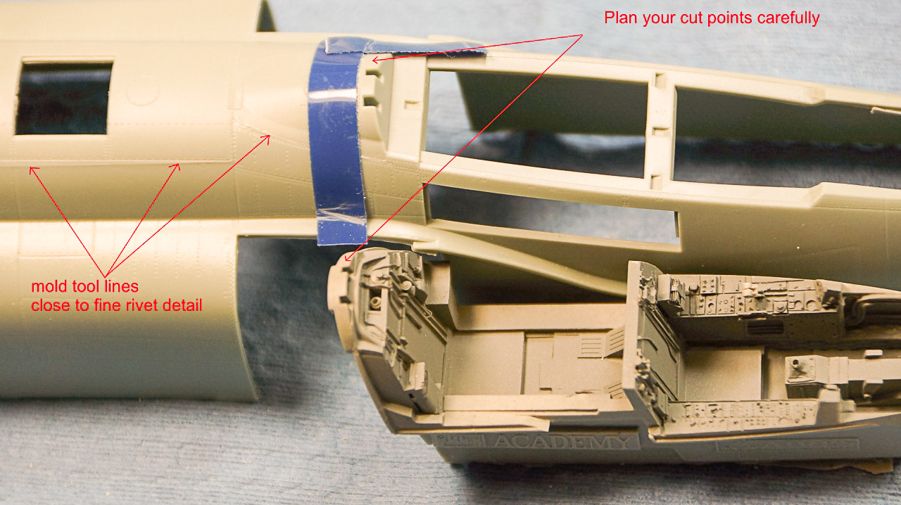 Academy 12232 1/48 F-4B Phantom II Build Image 04